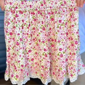 NWT Matilda Jane girls spring floral skirt - size 14